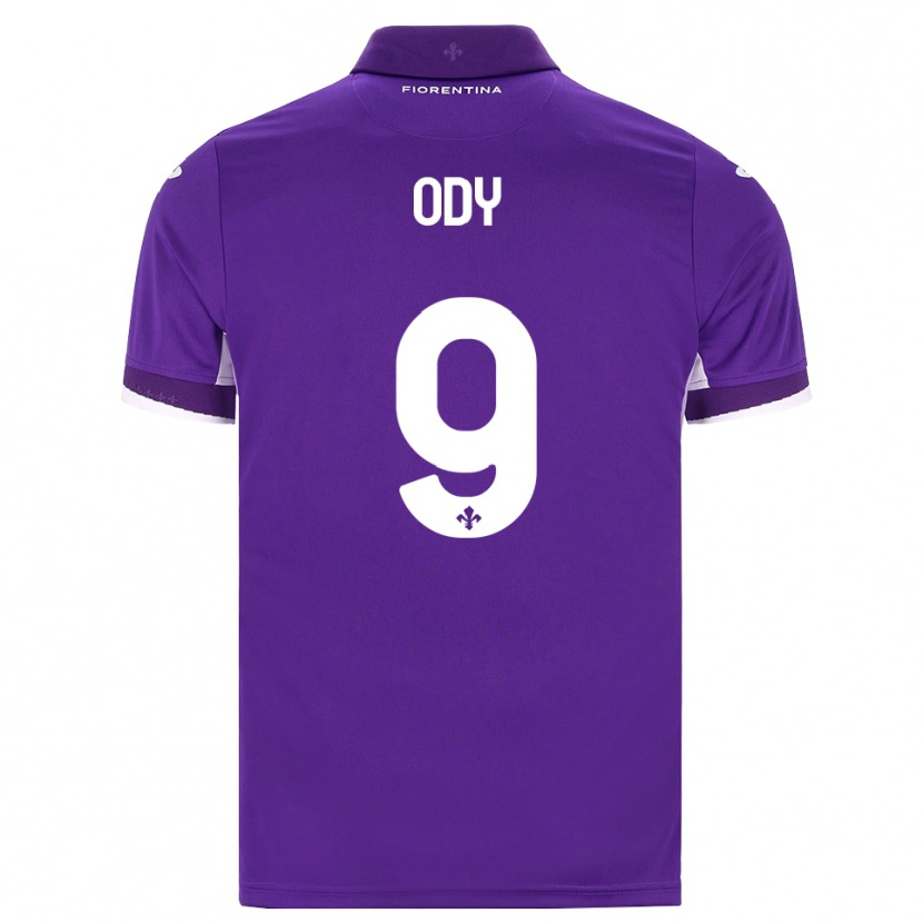 Danxen Damen Edwin Ody #9 Lila Weiß Pink Heimtrikot Trikot 2026/27 T-Shirt