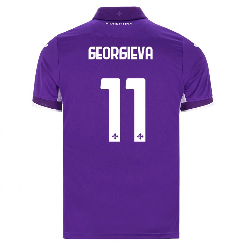 Danxen Damen Marina Georgieva #11 Lila Weiß Pink Heimtrikot Trikot 2026/27 T-Shirt