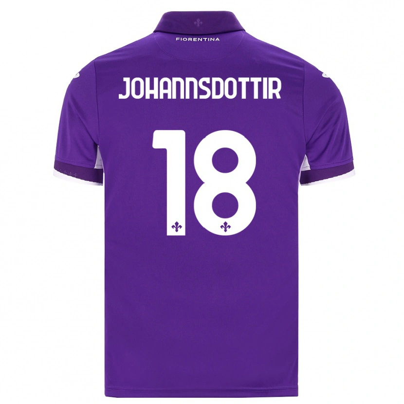 Danxen Damen Alexandra Johannsdottir #18 Lila Weiß Pink Heimtrikot Trikot 2026/27 T-Shirt