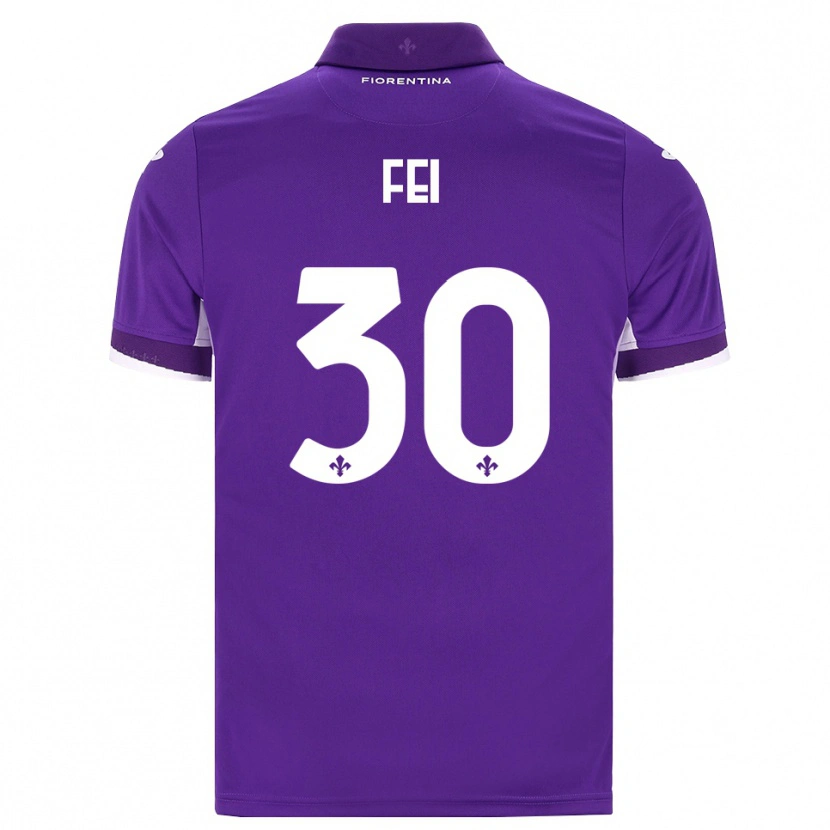 Danxen Damen Gianmaria Fei #30 Lila Weiß Pink Heimtrikot Trikot 2026/27 T-Shirt