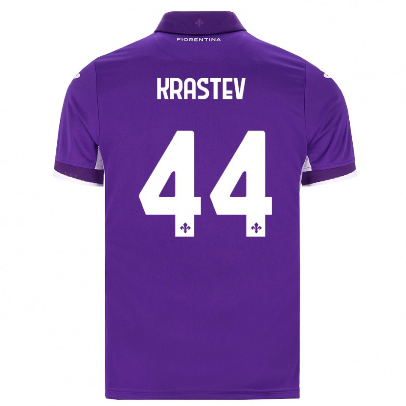 Danxen Damen Dimo Krastev #44 Lila Weiß Pink Heimtrikot Trikot 2026/27 T-Shirt