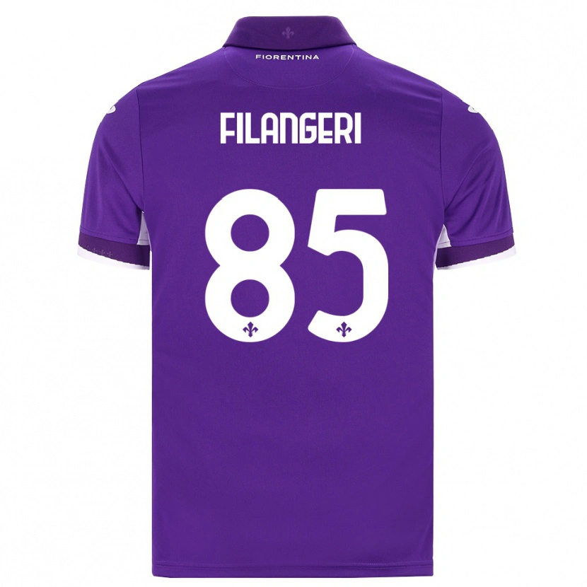 Danxen Damen Maria Luisa Filangeri #85 Lila Weiß Pink Heimtrikot Trikot 2026/27 T-Shirt