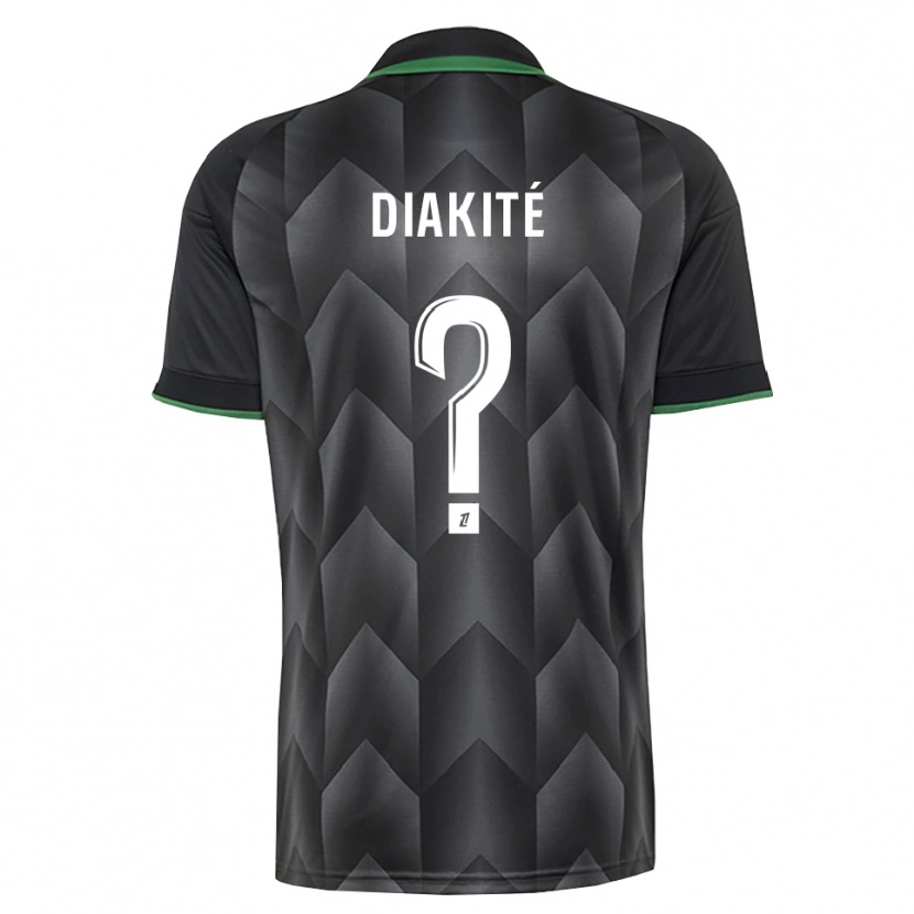 Danxen Damen Boubacar Diakité #0 Schwarzgrün Auswärtstrikot Trikot 2026/27 T-Shirt