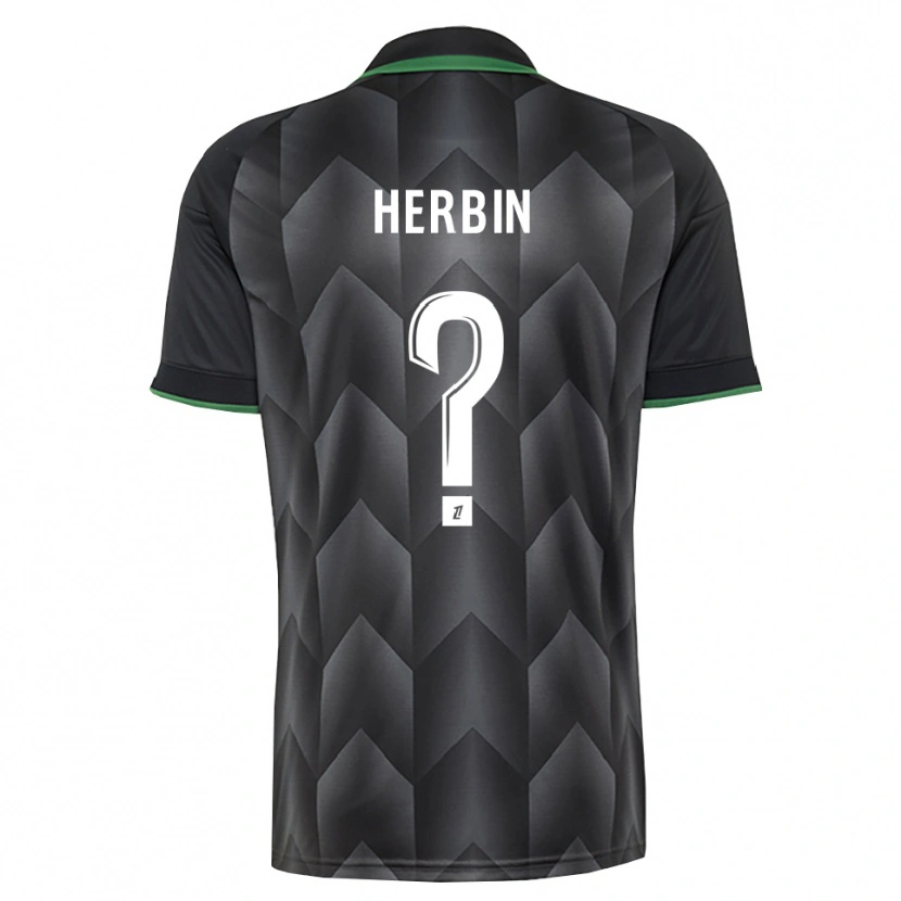 Danxen Damen Grégoire Herbin #0 Schwarzgrün Auswärtstrikot Trikot 2026/27 T-Shirt