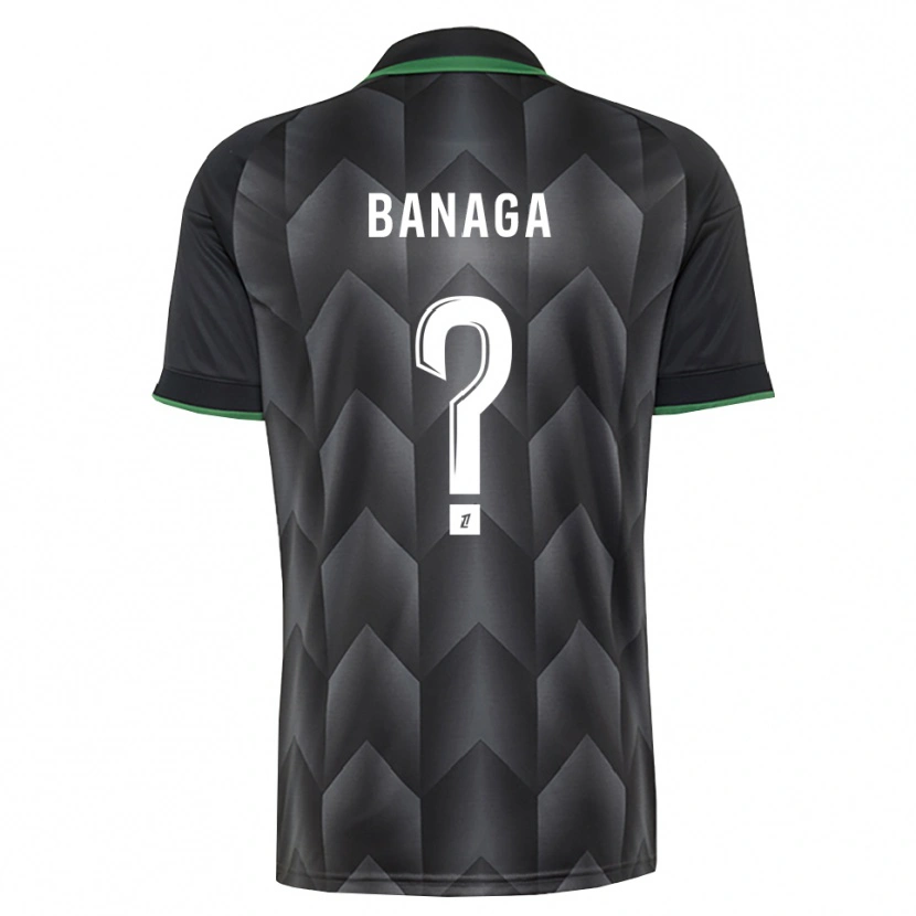 Danxen Damen Mathéssendé Baud Banaga #0 Schwarzgrün Auswärtstrikot Trikot 2026/27 T-Shirt