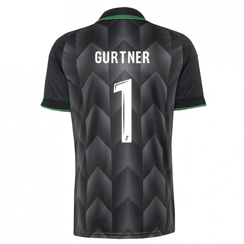 Danxen Damen Régis Gurtner #1 Schwarzgrün Auswärtstrikot Trikot 2026/27 T-Shirt
