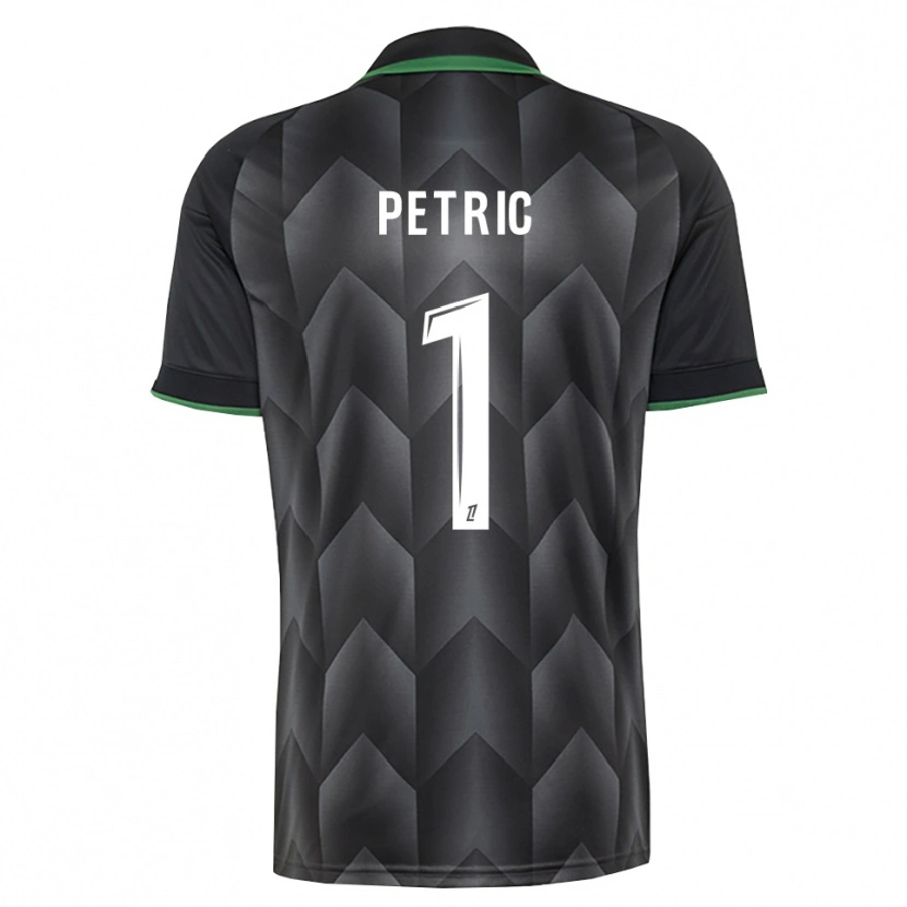 Danxen Damen Denis Petric #1 Schwarzgrün Auswärtstrikot Trikot 2026/27 T-Shirt