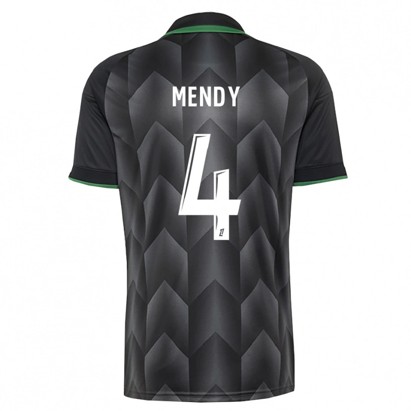 Danxen Damen Ellijah Mendy #4 Schwarzgrün Auswärtstrikot Trikot 2026/27 T-Shirt