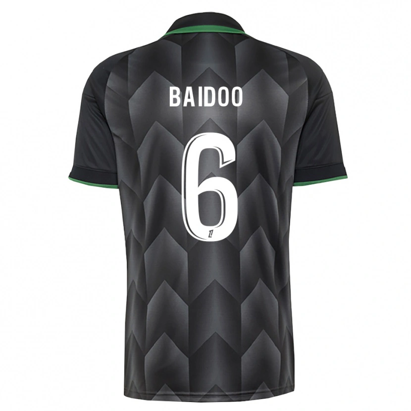 Danxen Damen Samson Baidoo #6 Schwarzgrün Auswärtstrikot Trikot 2026/27 T-Shirt