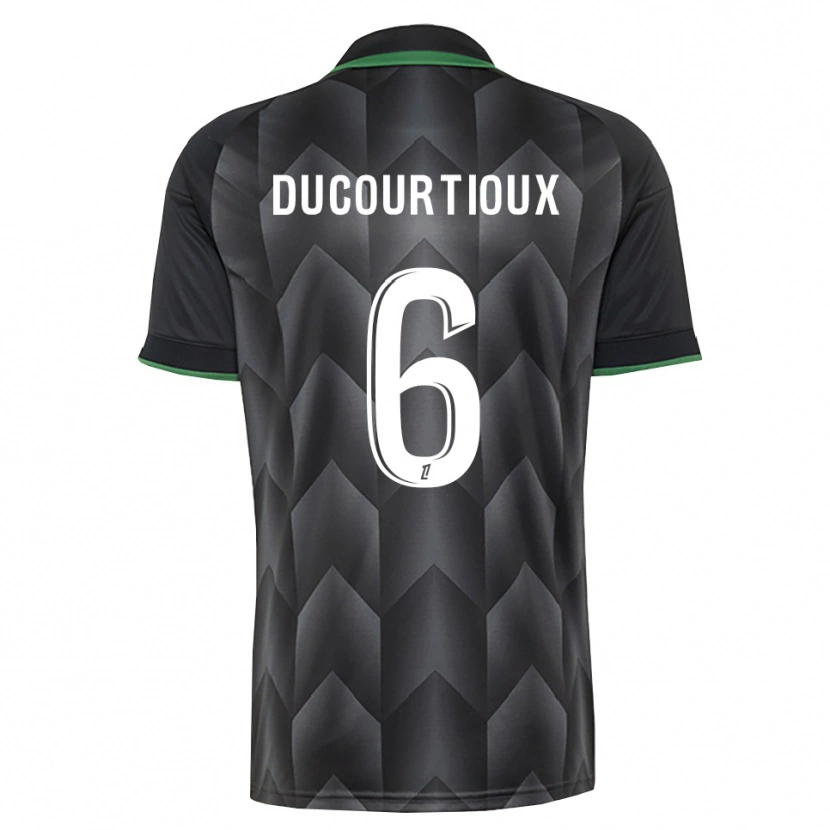 Danxen Damen Ilan Ducourtioux #6 Schwarzgrün Auswärtstrikot Trikot 2026/27 T-Shirt