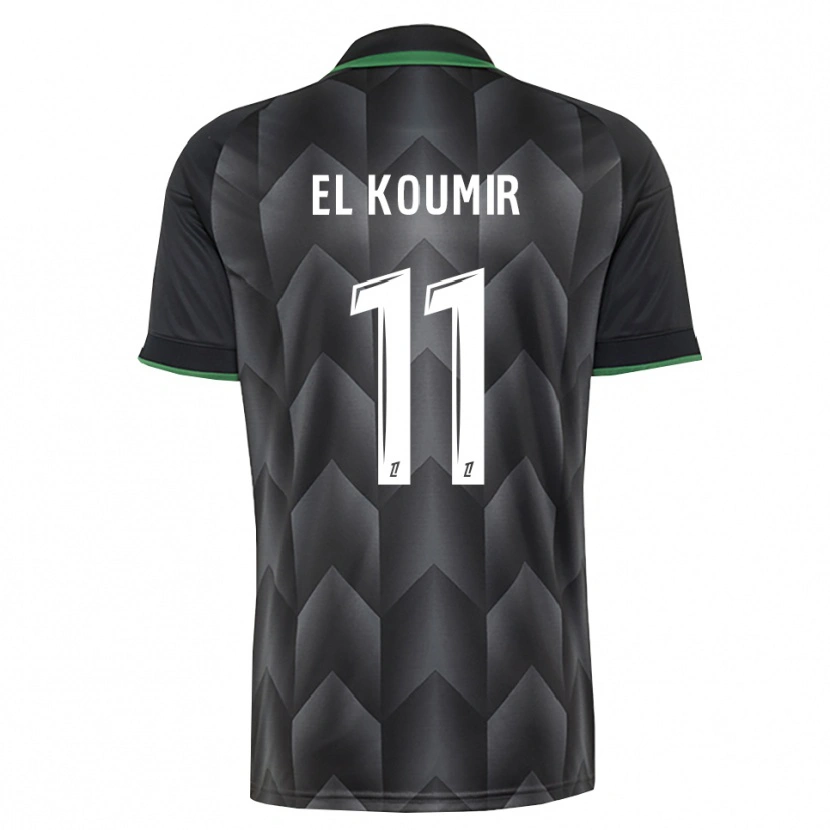 Danxen Damen Kaîna El Koumir #11 Schwarzgrün Auswärtstrikot Trikot 2026/27 T-Shirt