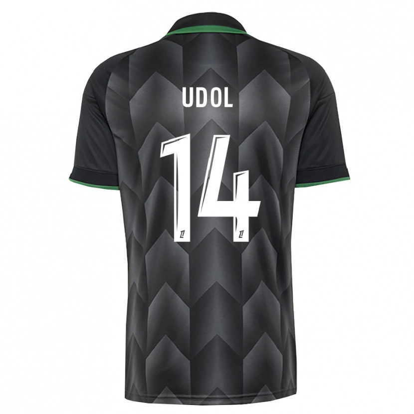 Danxen Damen Matthieu Udol #14 Schwarzgrün Auswärtstrikot Trikot 2026/27 T-Shirt