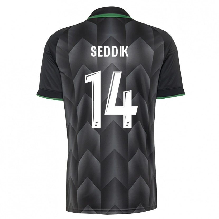 Danxen Damen Mohamed Seddik #14 Schwarzgrün Auswärtstrikot Trikot 2026/27 T-Shirt