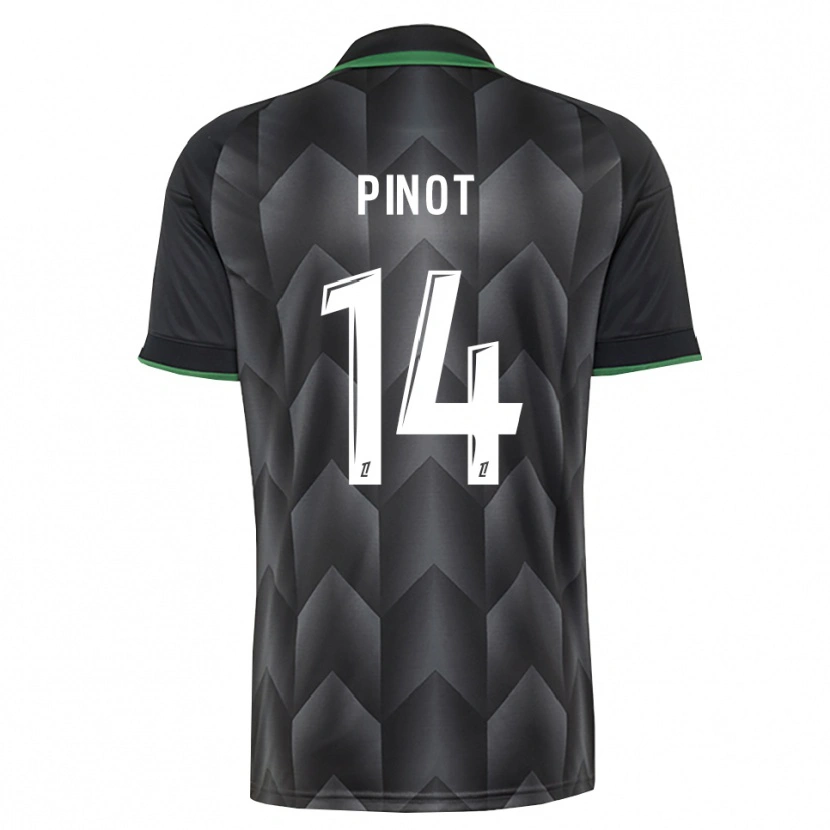Danxen Damen Laurine Pinot #14 Schwarzgrün Auswärtstrikot Trikot 2026/27 T-Shirt