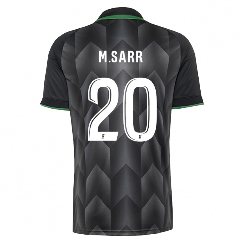 Danxen Damen Malang Sarr #20 Schwarzgrün Auswärtstrikot Trikot 2026/27 T-Shirt