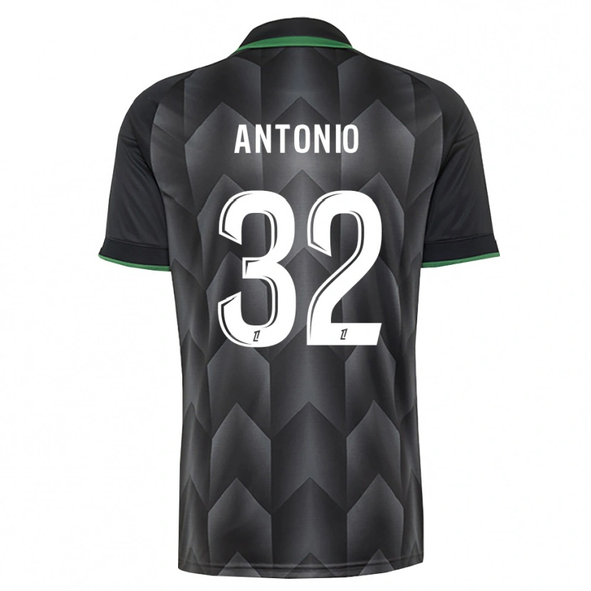 Danxen Damen Kyllian Antonio #32 Schwarzgrün Auswärtstrikot Trikot 2026/27 T-Shirt