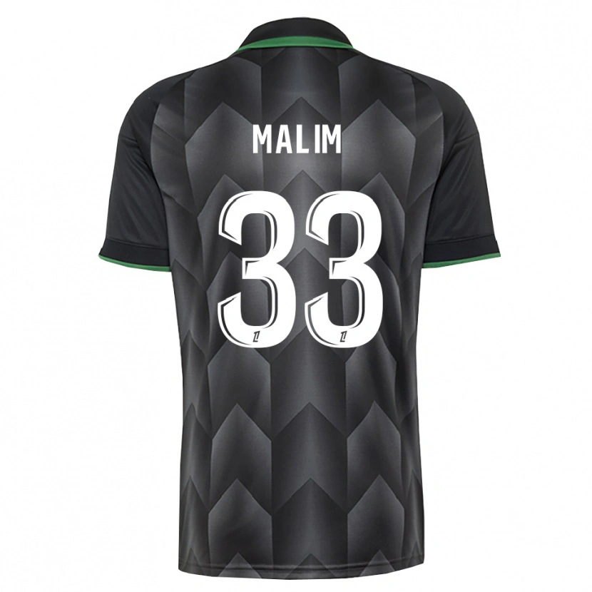 Danxen Damen Yasmina Malim #33 Schwarzgrün Auswärtstrikot Trikot 2026/27 T-Shirt