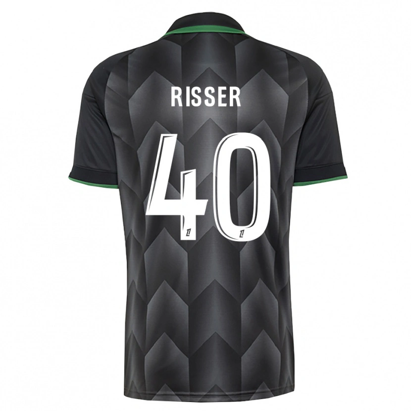 Danxen Damen Robin Risser #40 Schwarzgrün Auswärtstrikot Trikot 2026/27 T-Shirt