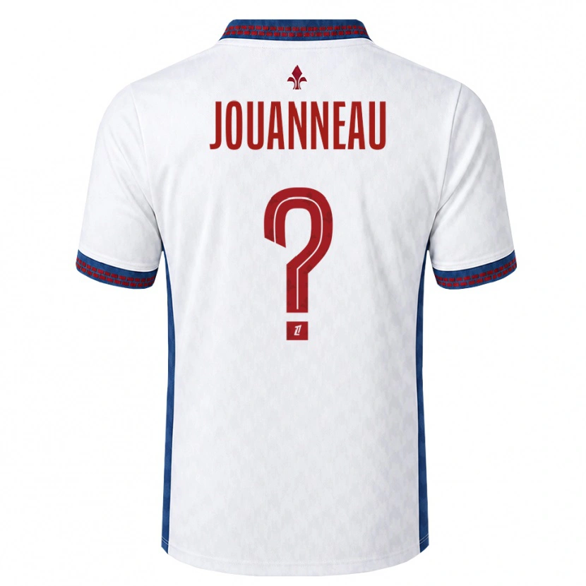 Danxen Damen Paul Jouanneau #0 Rot Weiß Blau Auswärtstrikot Trikot 2026/27 T-Shirt