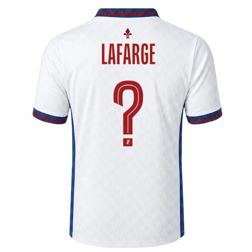 Danxen Damen Gabriel Lafarge #0 Rot Weiß Blau Auswärtstrikot Trikot 2026/27 T-Shirt