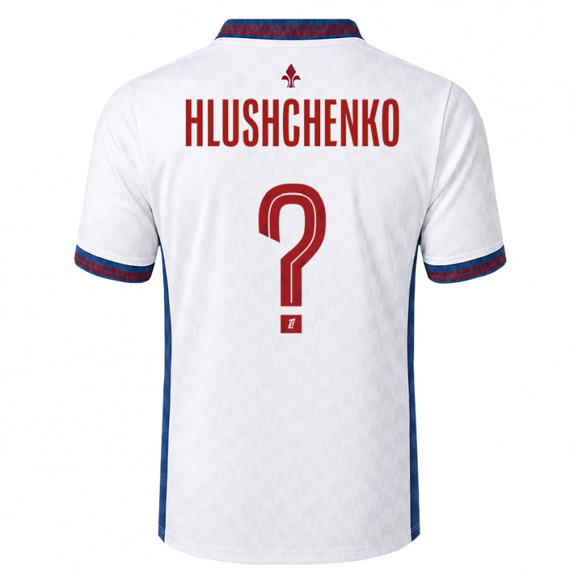 Danxen Damen Inna Hlushchenko #0 Rot Weiß Blau Auswärtstrikot Trikot 2026/27 T-Shirt