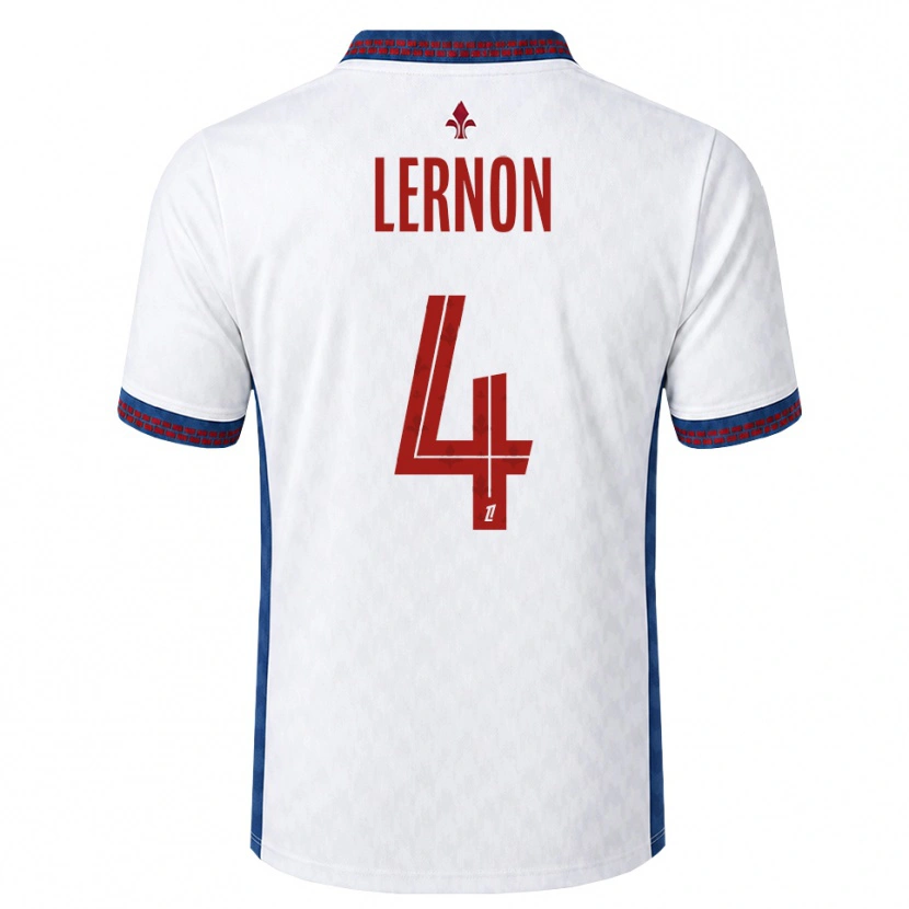 Danxen Damen Jessica Lernon #4 Rot Weiß Blau Auswärtstrikot Trikot 2026/27 T-Shirt
