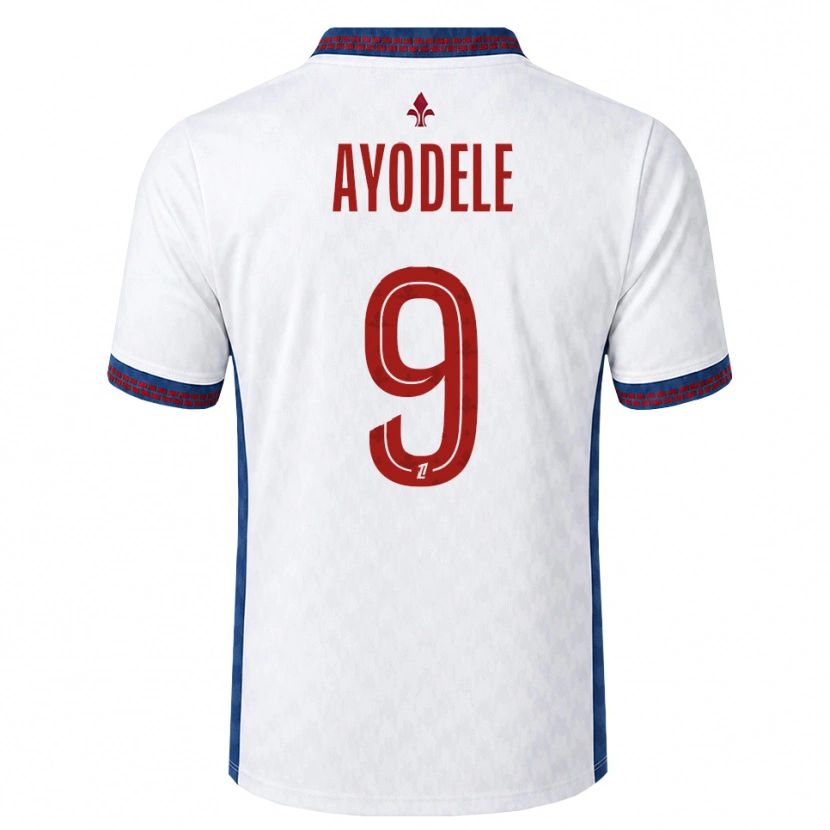 Danxen Damen Adeshina Ayodele #9 Rot Weiß Blau Auswärtstrikot Trikot 2026/27 T-Shirt