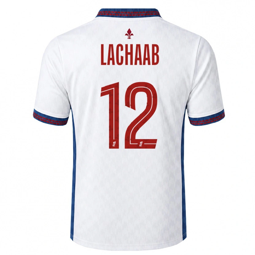 Danxen Damen Younes Lachaab #12 Rot Weiß Blau Auswärtstrikot Trikot 2026/27 T-Shirt