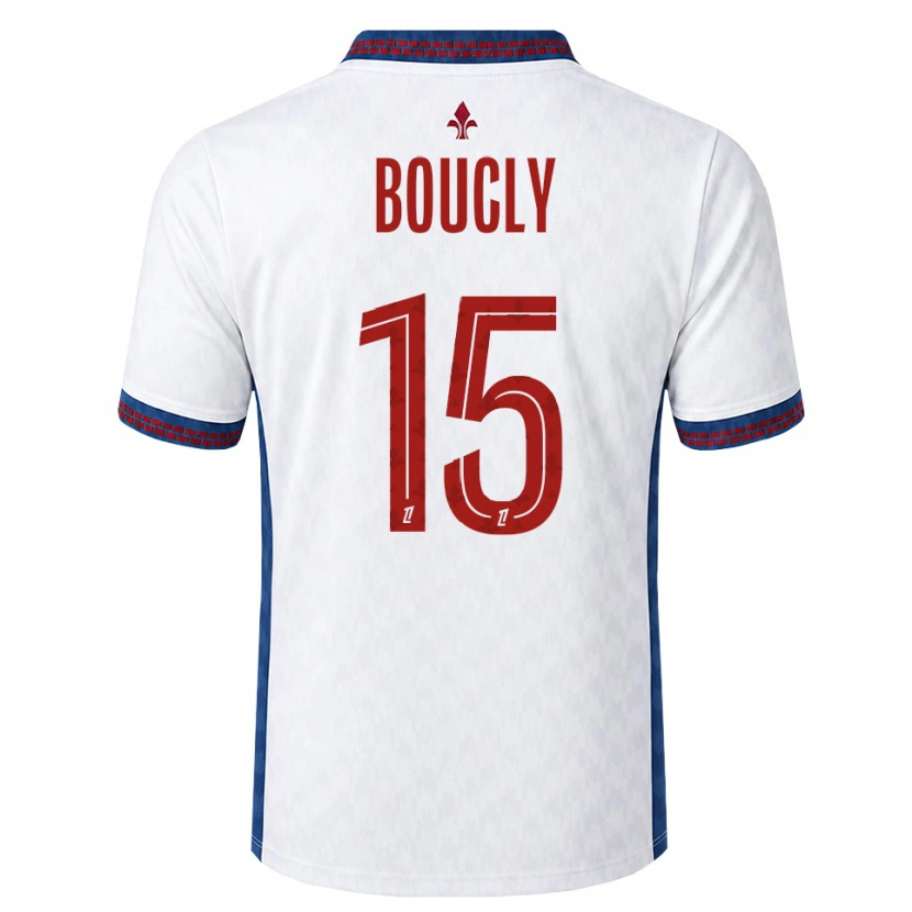 Danxen Damen Maite Boucly #15 Rot Weiß Blau Auswärtstrikot Trikot 2026/27 T-Shirt