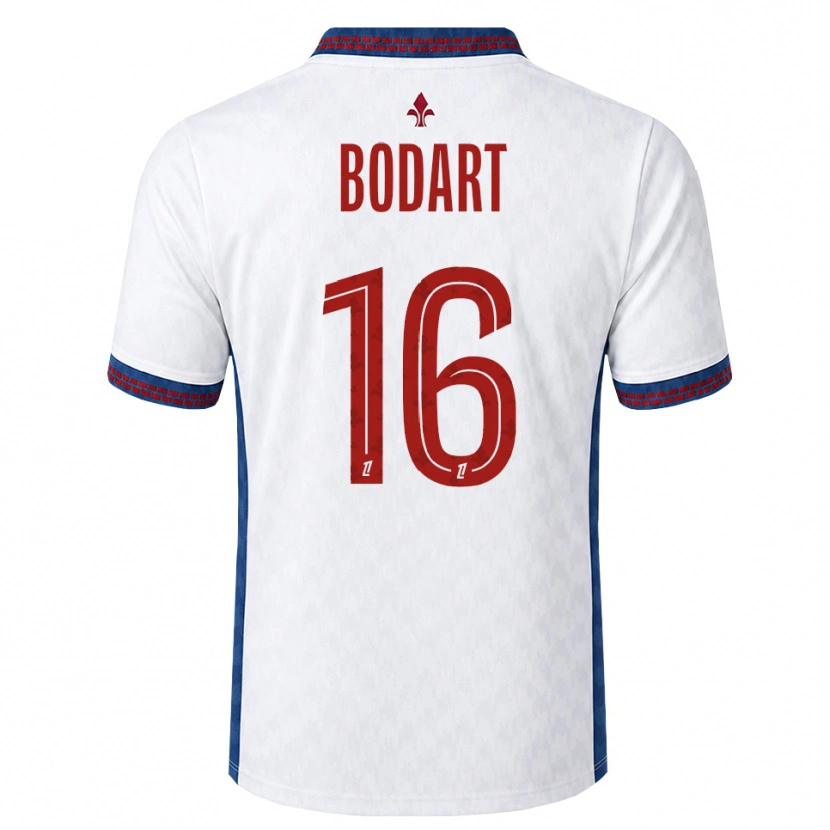 Danxen Damen Arnaud Bodart #16 Rot Weiß Blau Auswärtstrikot Trikot 2026/27 T-Shirt
