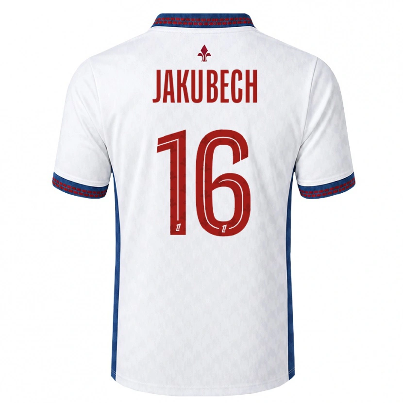Danxen Damen Adam Jakubech #16 Rot Weiß Blau Auswärtstrikot Trikot 2026/27 T-Shirt