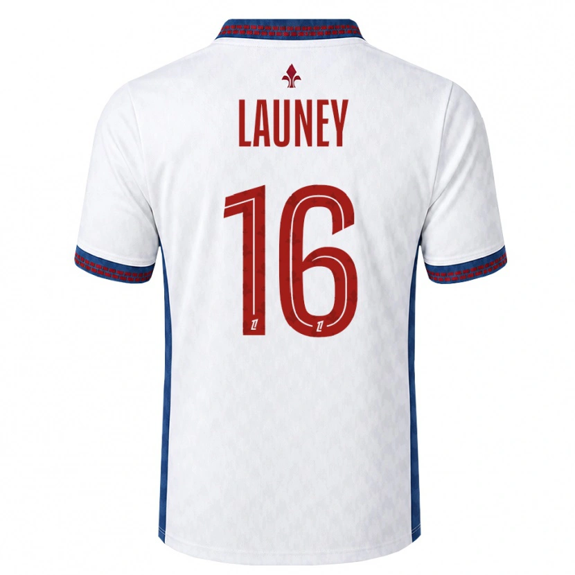 Danxen Damen Elisa Launey #16 Rot Weiß Blau Auswärtstrikot Trikot 2026/27 T-Shirt