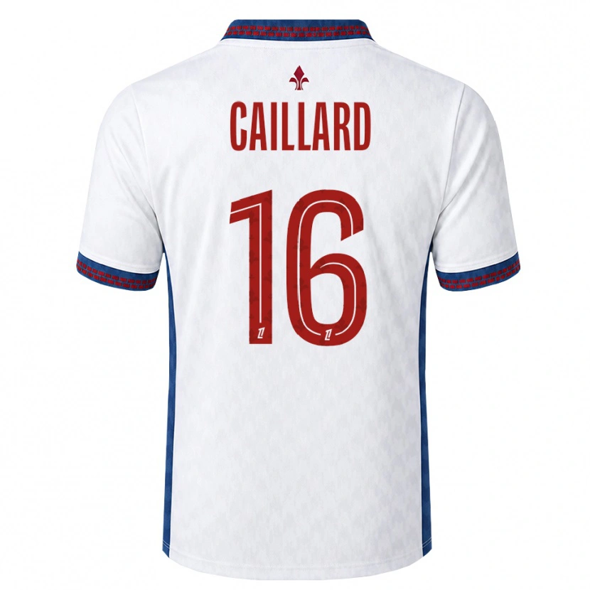 Danxen Damen Marc-Aurèle Caillard #16 Rot Weiß Blau Auswärtstrikot Trikot 2026/27 T-Shirt