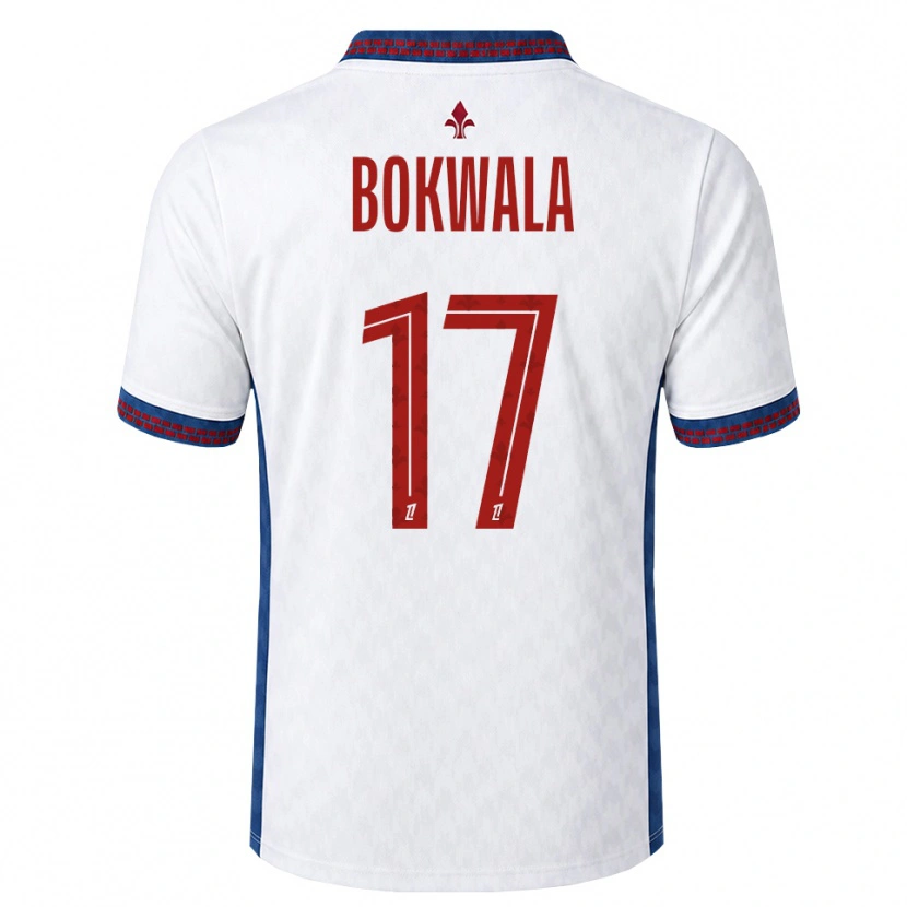 Danxen Damen Béni Bokwala #17 Rot Weiß Blau Auswärtstrikot Trikot 2026/27 T-Shirt