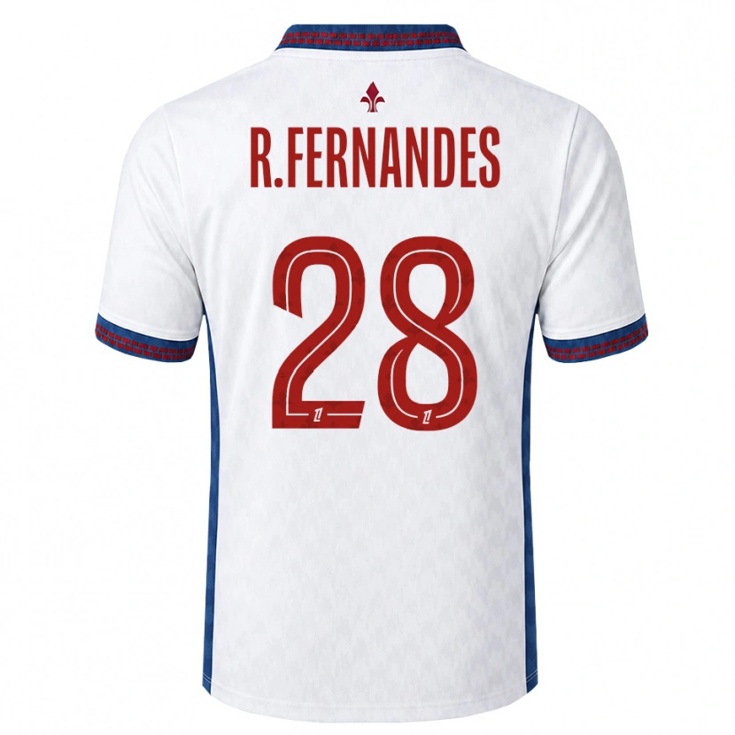 Danxen Damen Rafael Fernandes #28 Rot Weiß Blau Auswärtstrikot Trikot 2026/27 T-Shirt
