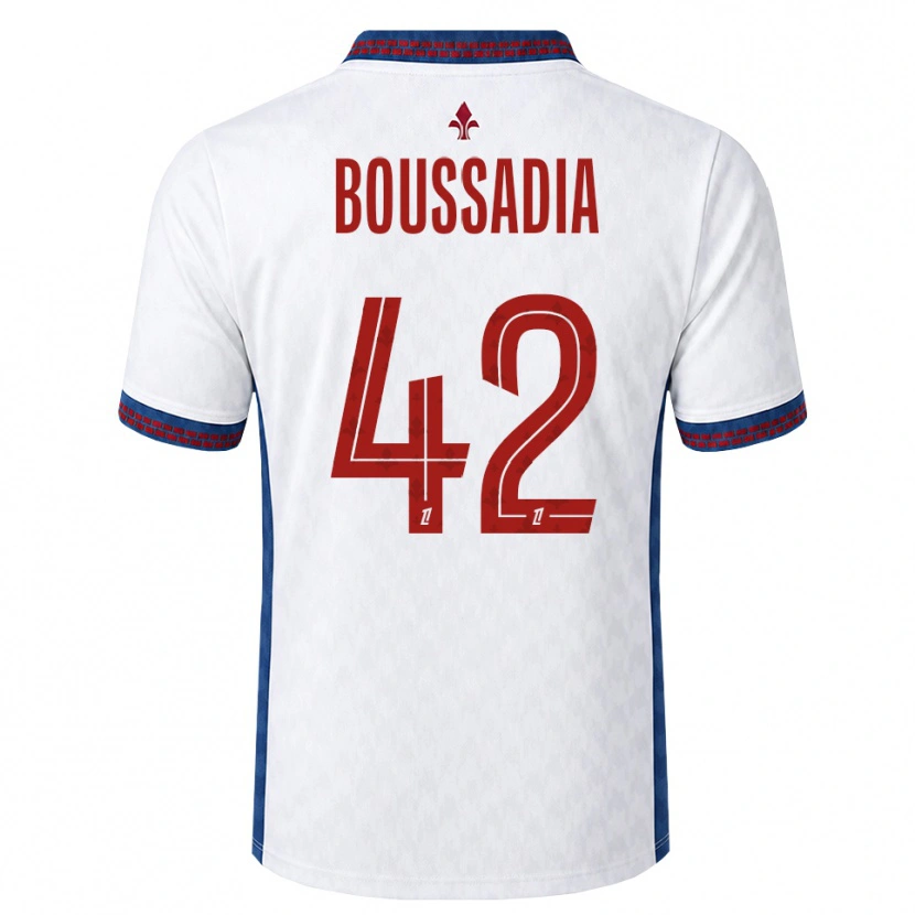 Danxen Damen Saad Boussadia #42 Rot Weiß Blau Auswärtstrikot Trikot 2026/27 T-Shirt