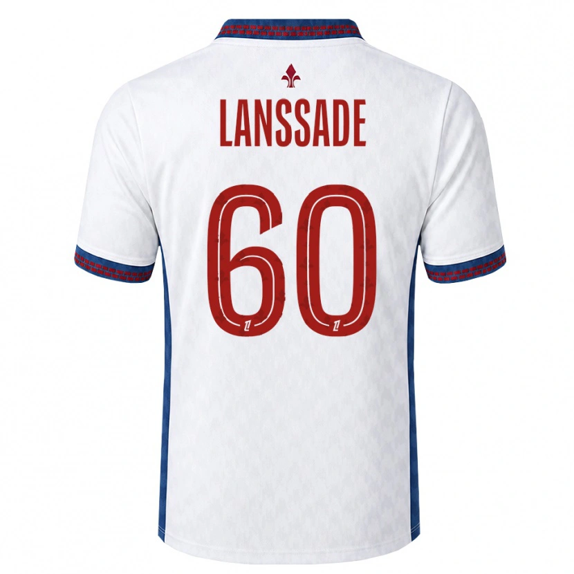 Danxen Damen Zadig Lanssade #60 Rot Weiß Blau Auswärtstrikot Trikot 2026/27 T-Shirt