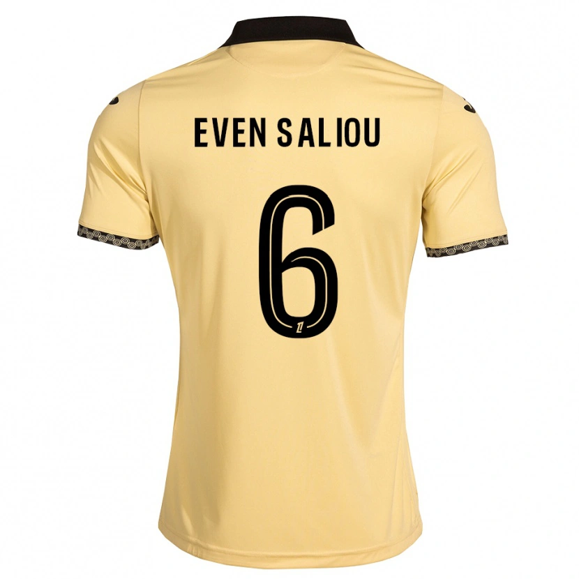 Danxen Damen Emy Even Saliou #6 Navajoweiß Schwarz Auswärtstrikot Trikot 2026/27 T-Shirt