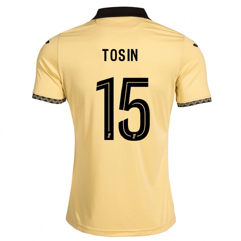 Danxen Damen Aiyegun Tosin #15 Navajoweiß Schwarz Auswärtstrikot Trikot 2026/27 T-Shirt