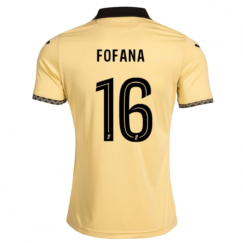 Danxen Damen Bahliseny Fofana #16 Navajoweiß Schwarz Auswärtstrikot Trikot 2026/27 T-Shirt