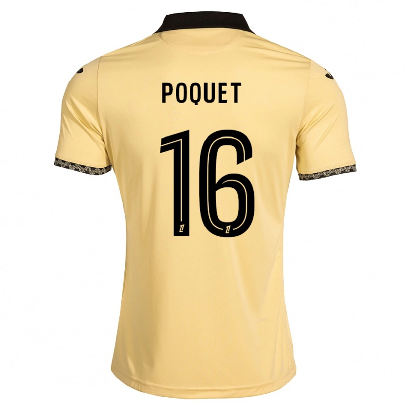 Danxen Damen Camille Poquet #16 Navajoweiß Schwarz Auswärtstrikot Trikot 2026/27 T-Shirt