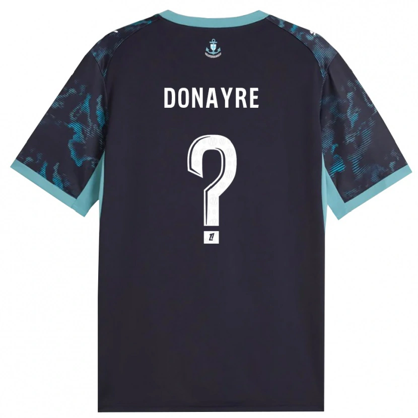 Danxen Damen Janvier Donayre #0 Blass Türkis Weiß Schwarz Auswärtstrikot Trikot 2026/27 T-Shirt