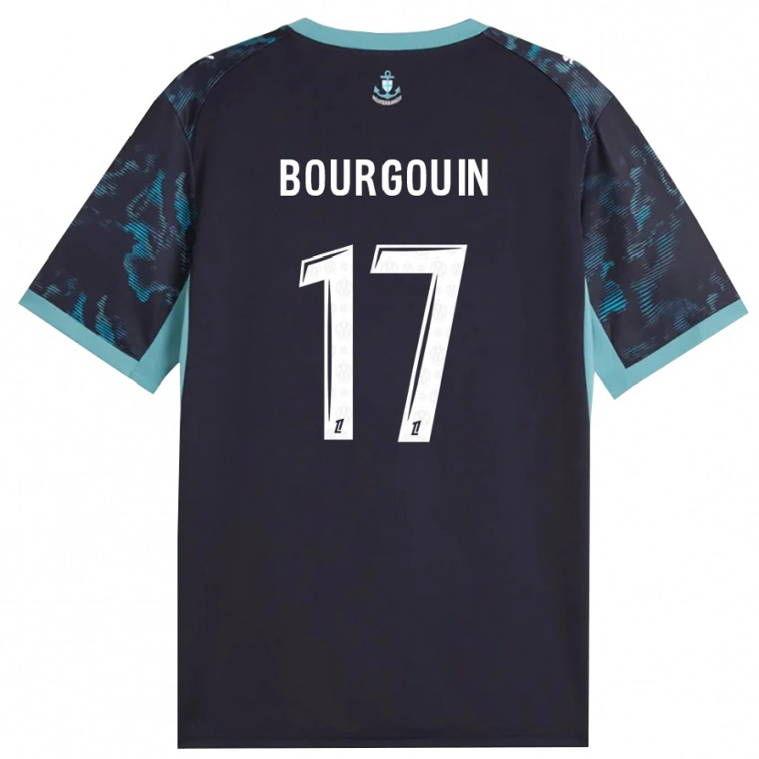 Danxen Damen Laura Bourgouin #17 Blass Türkis Weiß Schwarz Auswärtstrikot Trikot 2026/27 T-Shirt