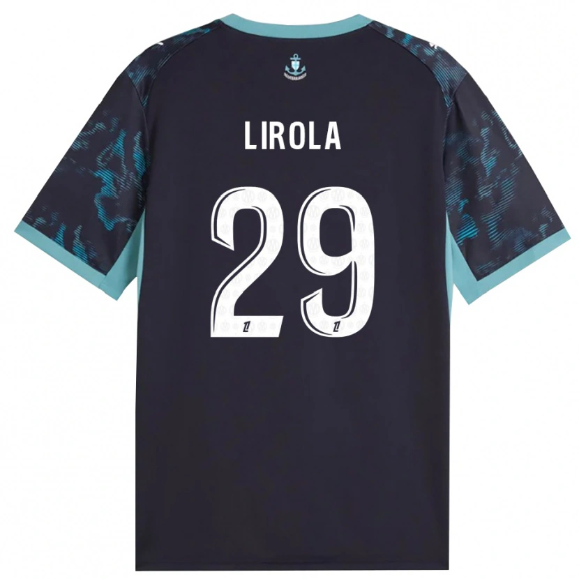 Danxen Damen Pol Lirola #29 Blass Türkis Weiß Schwarz Auswärtstrikot Trikot 2026/27 T-Shirt