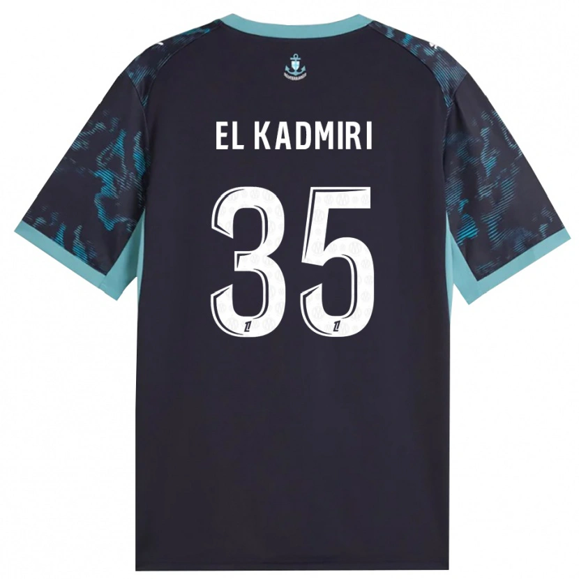 Danxen Damen Ugo Kadmiri #35 Blass Türkis Weiß Schwarz Auswärtstrikot Trikot 2026/27 T-Shirt