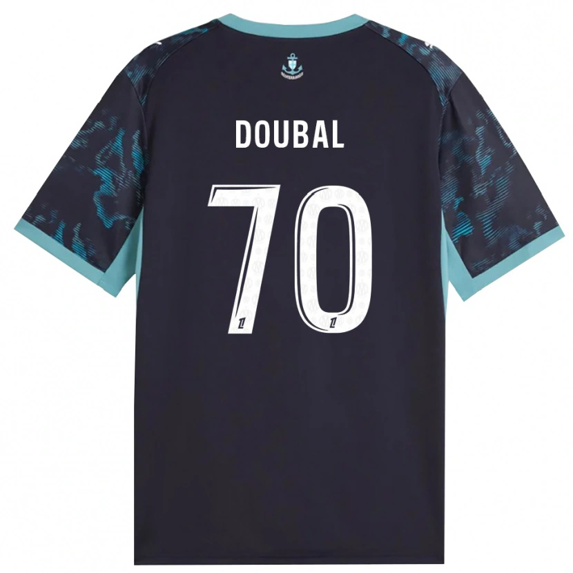 Danxen Damen Anis Doubal #70 Blass Türkis Weiß Schwarz Auswärtstrikot Trikot 2026/27 T-Shirt