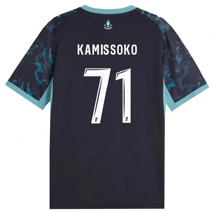 Danxen Damen Nouhoum Kamissoko #71 Blass Türkis Weiß Schwarz Auswärtstrikot Trikot 2026/27 T-Shirt