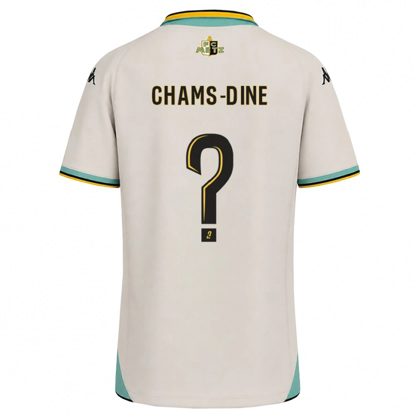 Danxen Damen Adam Chams-Dine #0 Florales Weiß Schwarz Auswärtstrikot Trikot 2026/27 T-Shirt