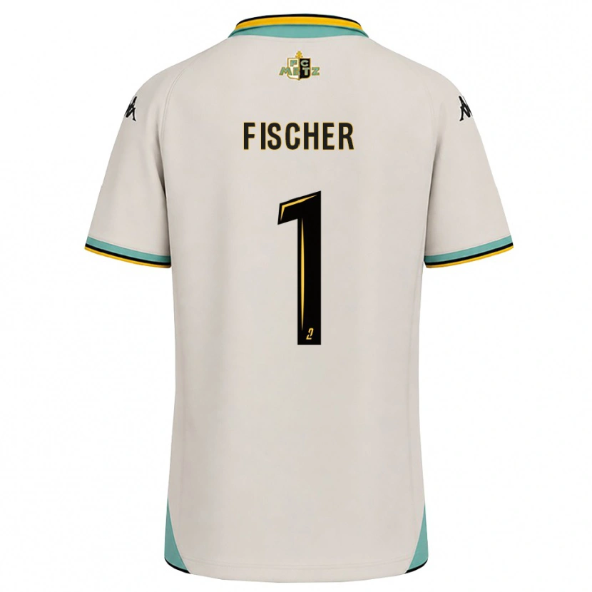 Danxen Damen Jonathan Fischer #1 Florales Weiß Schwarz Auswärtstrikot Trikot 2026/27 T-Shirt