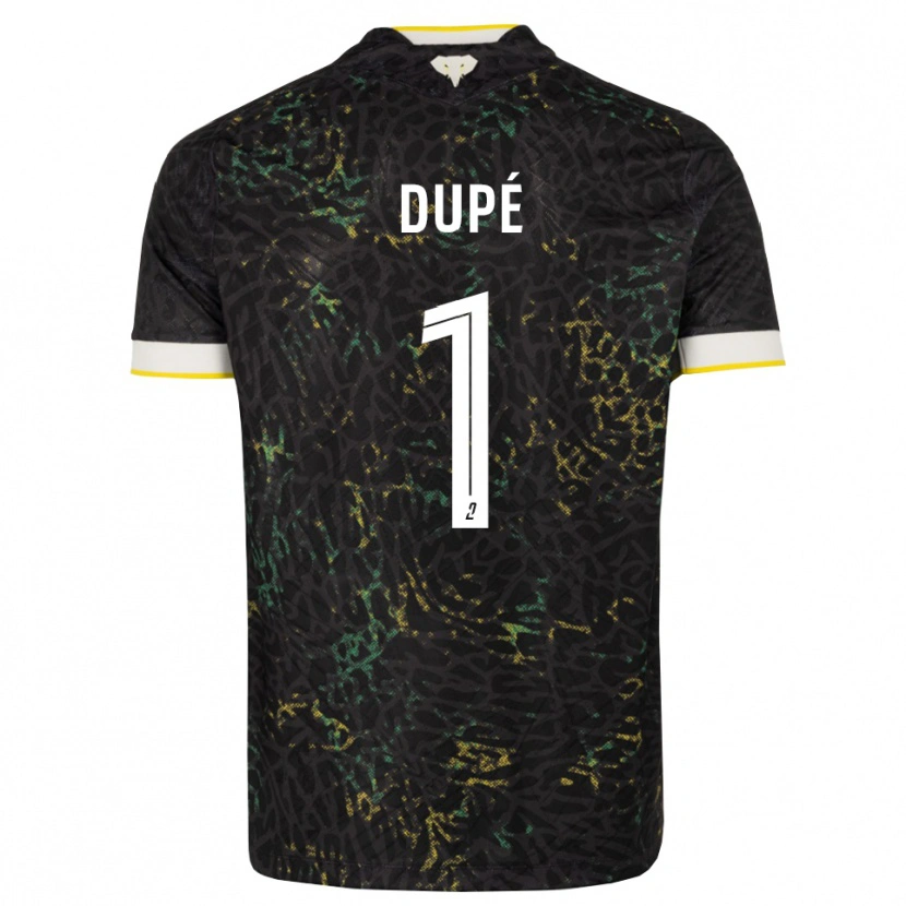 Danxen Damen Maxime Dupé #1 Schwarz Weiß Gelb Auswärtstrikot Trikot 2026/27 T-Shirt